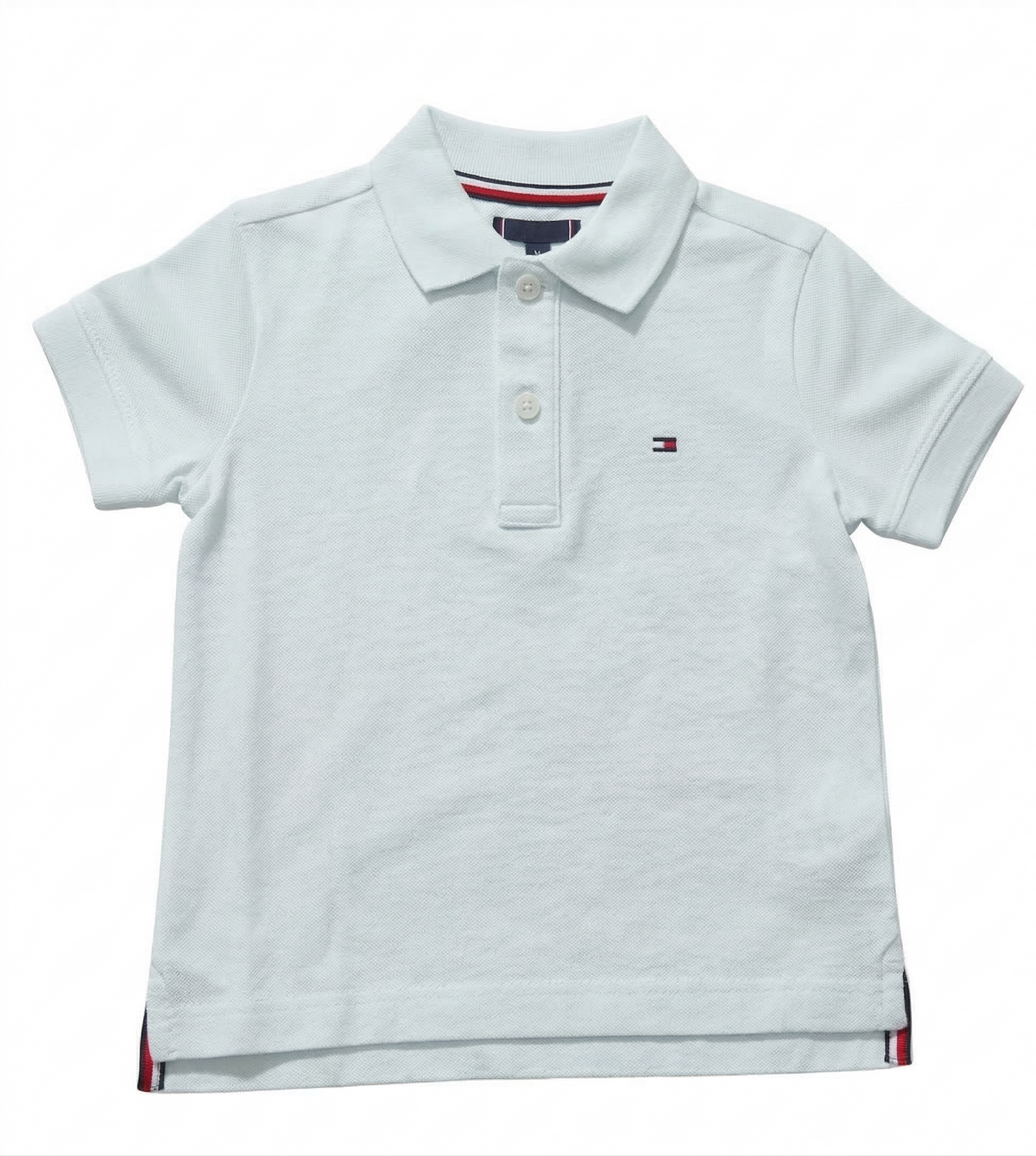 Polo Bianca Con Logo