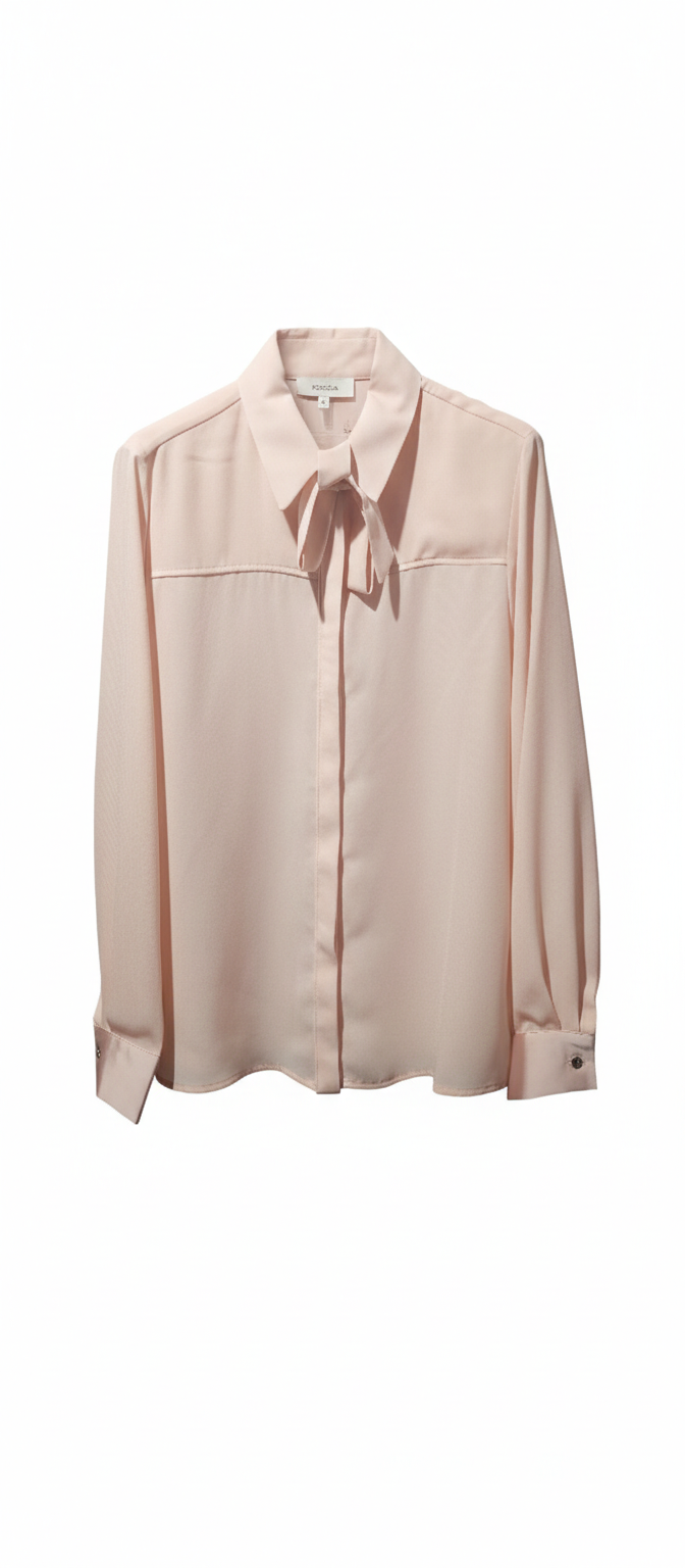 Camicia Elegante Rosa Cipria