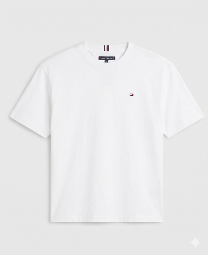 Maglietta Essential Archive Fit Tee Bianco