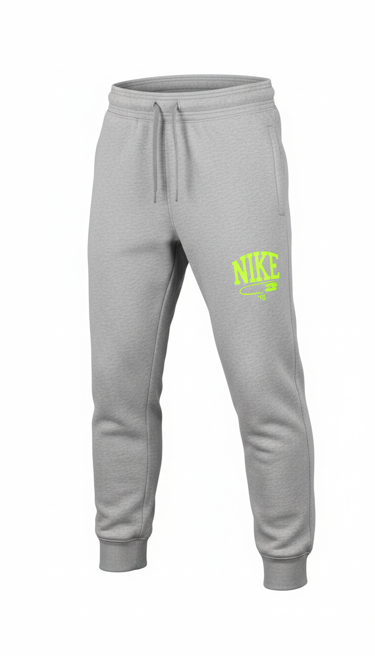 Pantalone Lungo In Felpa Grigia