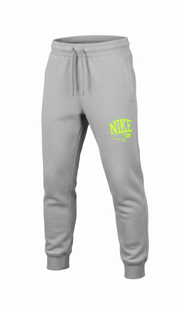 Pantalone Lungo In Felpa Grigia