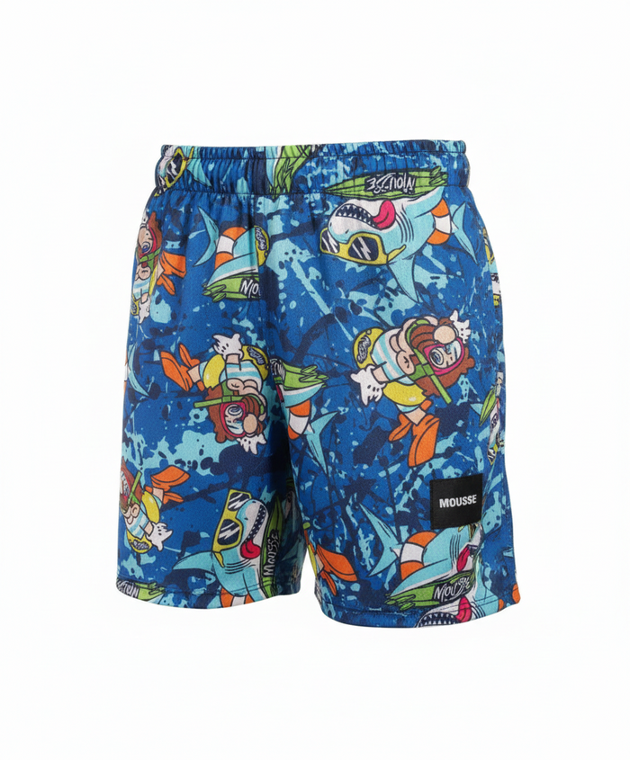 Pantalone Corto Blu Tema Swimshark