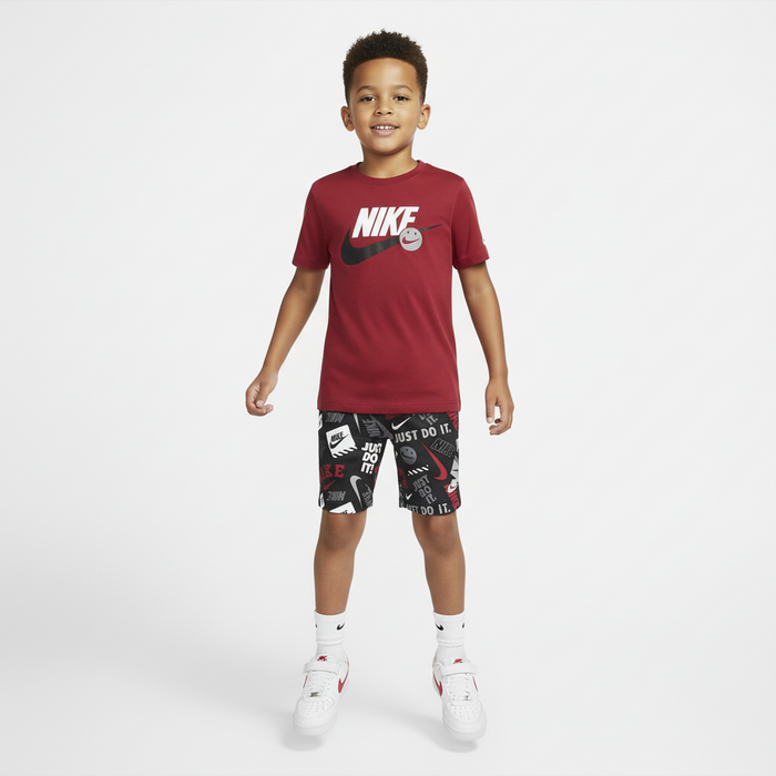 Completo Short E Maglietta Rossa