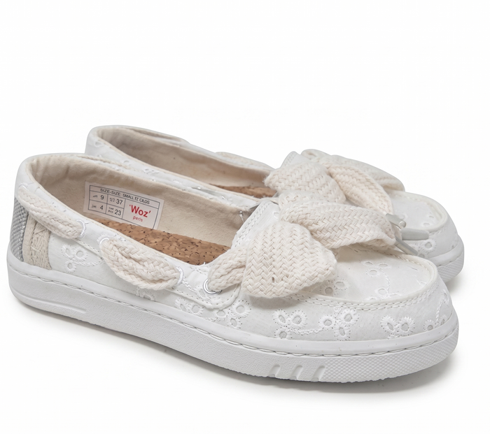 Mocassino Da Donna Nancy In Tessuto Blu