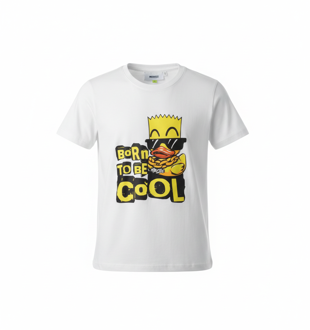 T-Shirt Bianca Bossduck