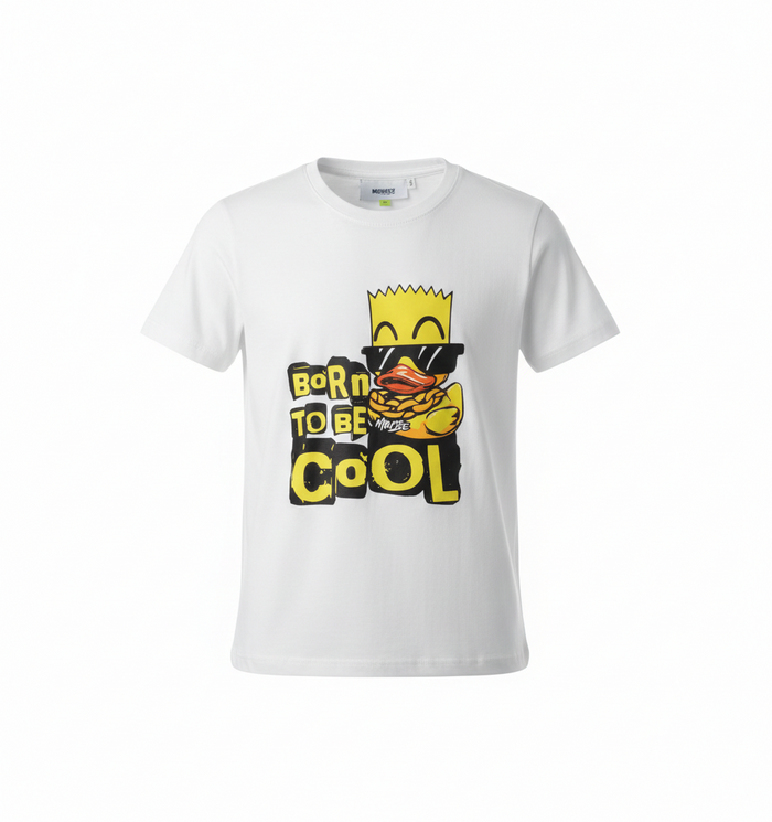 T-Shirt Bianca Bossduck