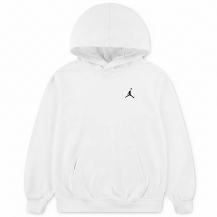 Felpa Cappuccio Bianca