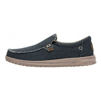Scarpa Uomo Mikka Braided Slip On Blu