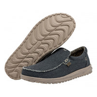 Scarpa Uomo Mikka Braided Slip On Blu