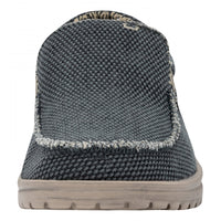 Scarpa Uomo Mikka Braided Slip On Blu