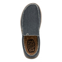 Scarpa Uomo Mikka Braided Slip On Blu
