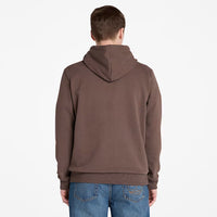 Felpa Con Cappuccio Hampton Da Uomo In Marrone