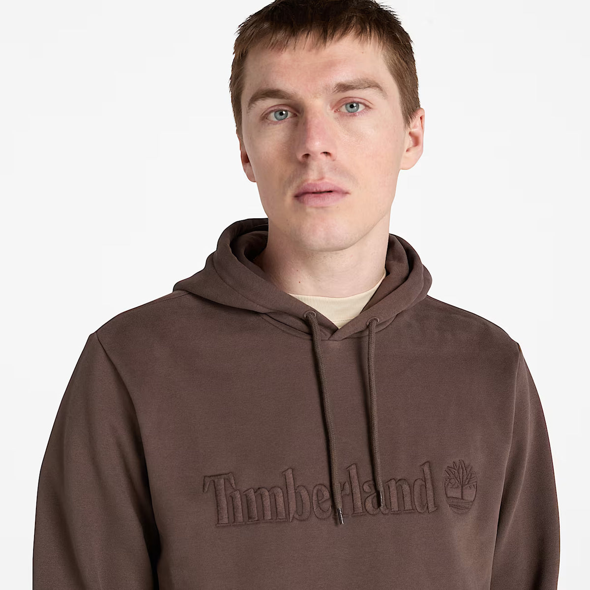 Felpa Con Cappuccio Hampton Da Uomo In Marrone