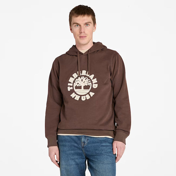 Felpa Da Uomo Con Cappuccio Holiday Marrone