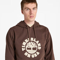 Felpa Da Uomo Con Cappuccio Holiday Marrone