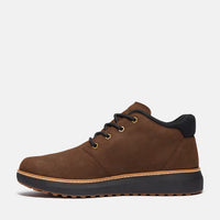 Timberland Hudson Road Mid Gtx In Nabuk Dark Brown