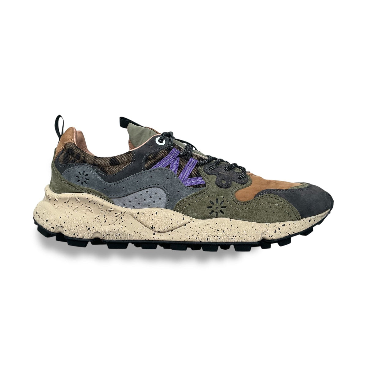 Sneaker da donna Yamano 3 Knitted Fabric Leo Anthracite