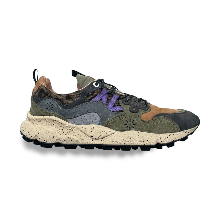 Sneaker da donna Yamano 3 Knitted Fabric Leo Anthracite