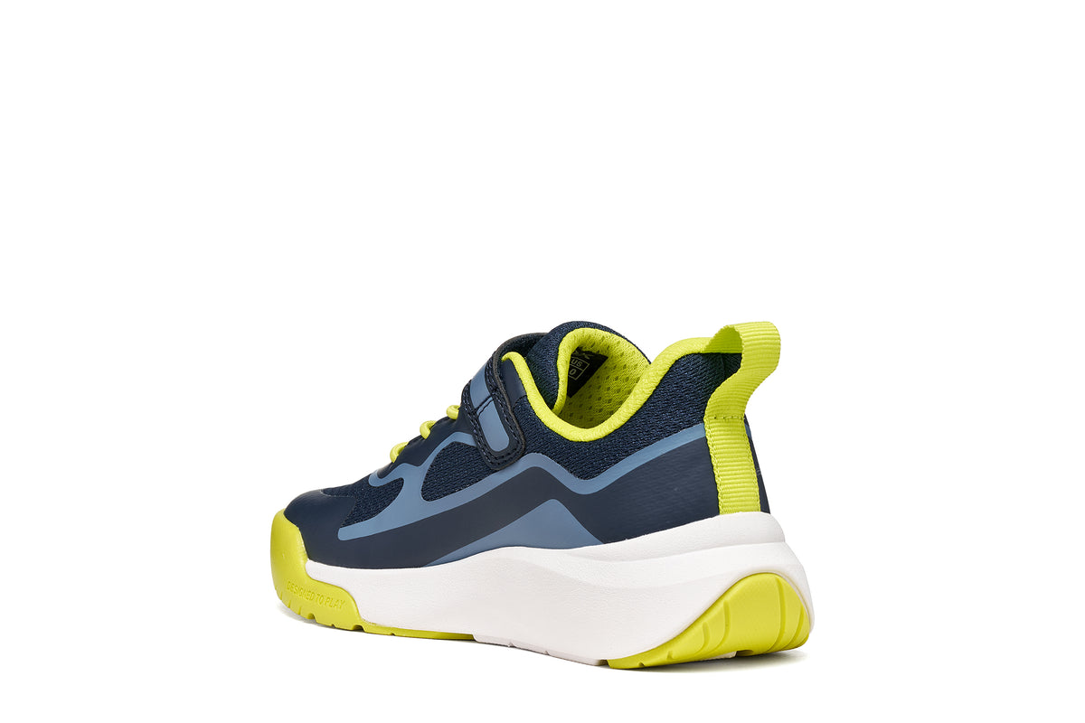 Scarpa Sportiva Da Bambino Navy Lt Blue
