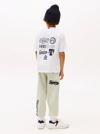 T-Shirt Varsity Bianco White