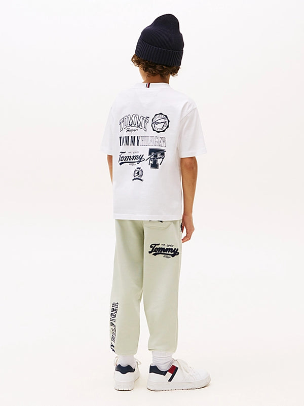 T-Shirt Varsity Bianco White