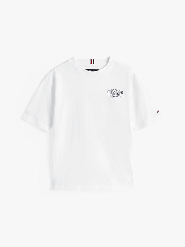 T-Shirt Varsity Bianco White