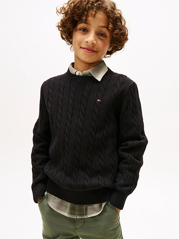 Cardigan Logo Nero