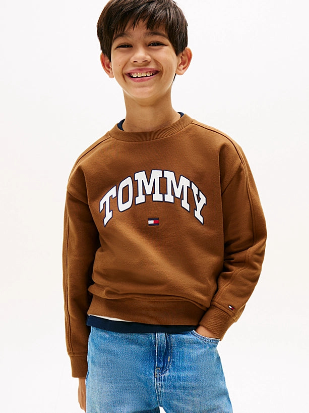 Felpa Tommy Bordeaux