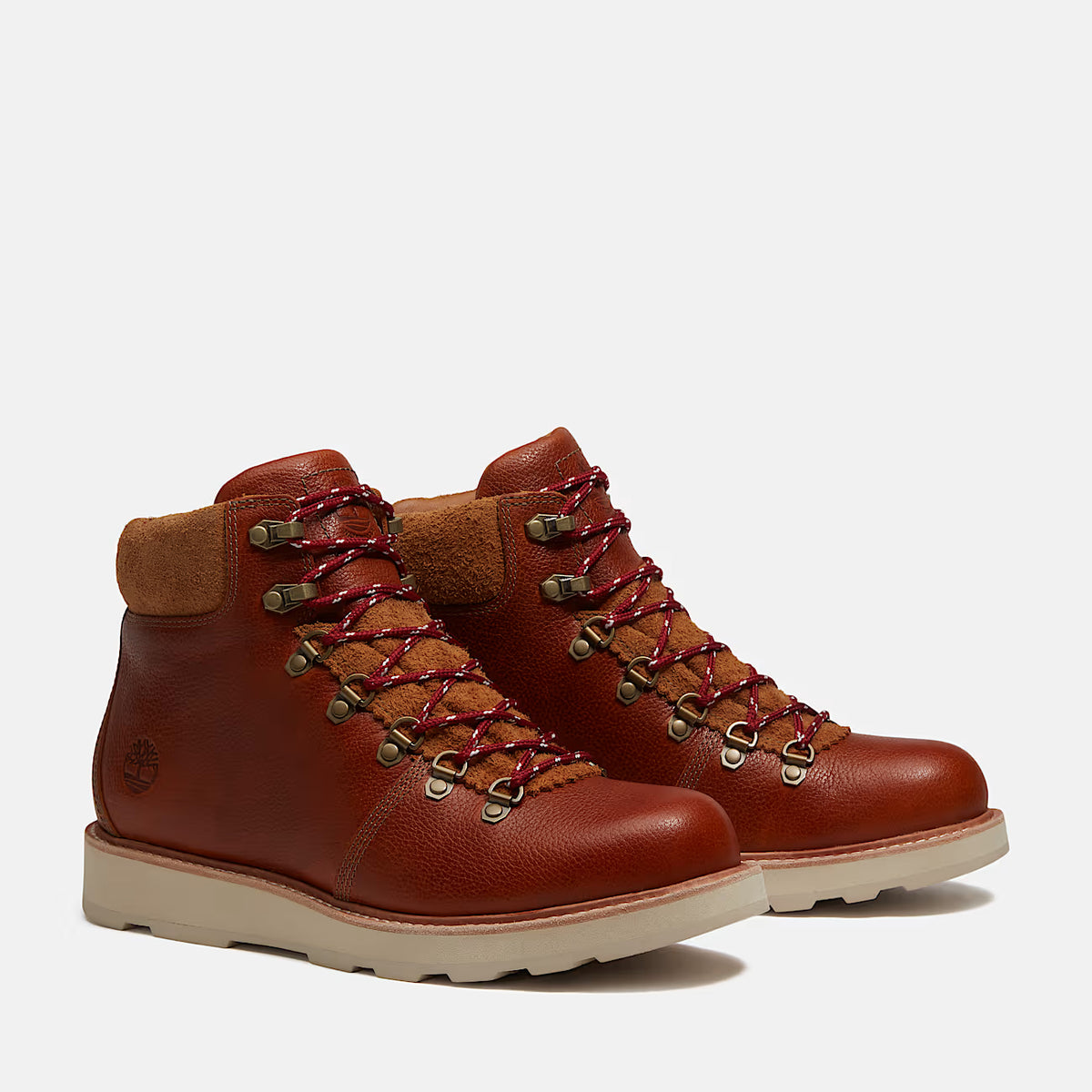 Timberland Britton Mills Mid Lace-Up Waterproof In Pelle