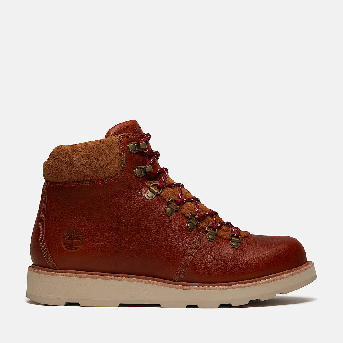 Timberland Britton Mills Mid Lace-Up Waterproof In Pelle