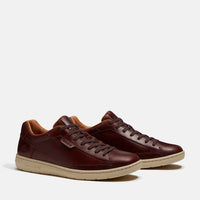 Timberland Portofino Sneaker In Pelle Pieno Fiore Burgun