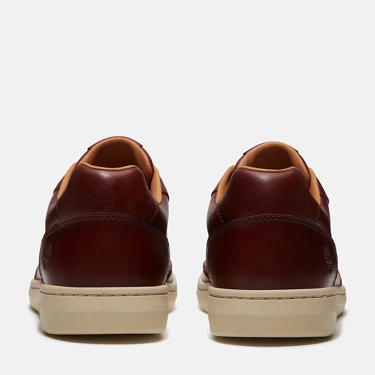 Timberland Portofino Sneaker In Pelle Pieno Fiore Burgun