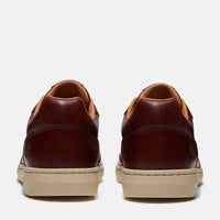 Timberland Portofino Sneaker In Pelle Pieno Fiore Burgun