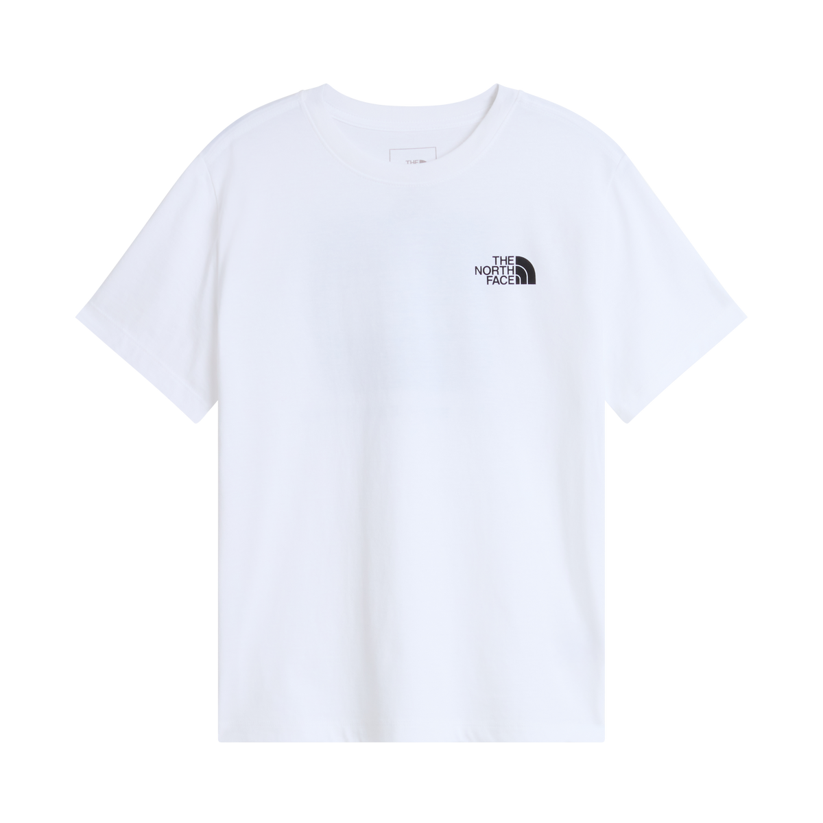 T-Shirt Da Ragazzi Manica Corta Logo Retro Bianco
