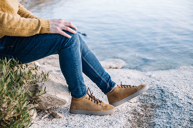 Stivaletto Uomo Beige