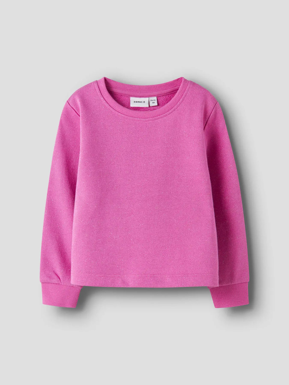 Felpa Bambina Fucsia Sparkle Pink