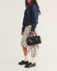Borsa Cherry Red Kiev Con Manici In Pelle