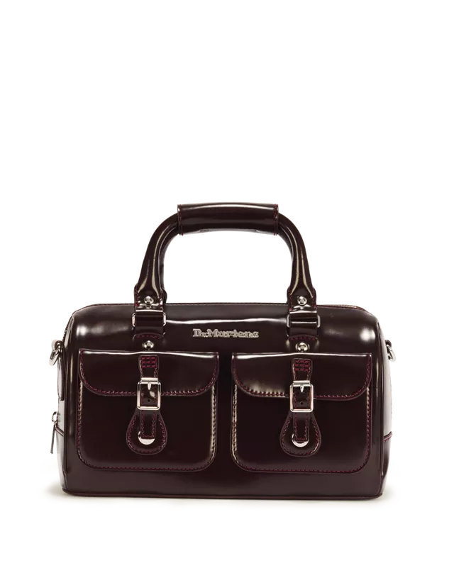Borsa Cherry Red Kiev Con Manici In Pelle