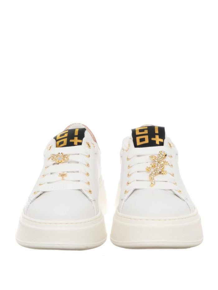 Sneakers Donna Aglae Bianca Con Accessorio