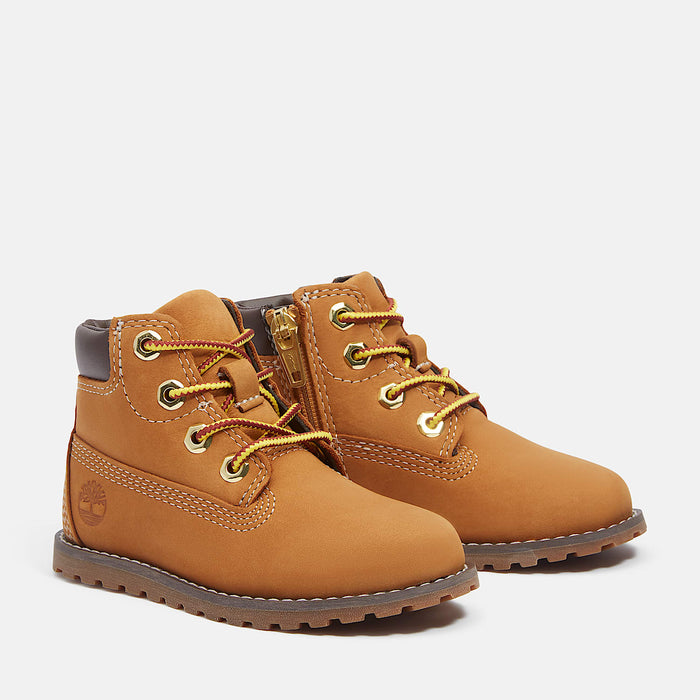 Boot Pokey Pine With Zip Wheat (dal 20 al 30)