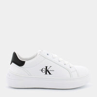 Sneaker Bassa Allacciata Bianco Nero
