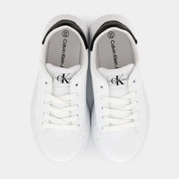 Sneaker Bassa Allacciata Bianco Nero