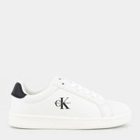 Sneaker Bassa Allacciata Bianco Nero