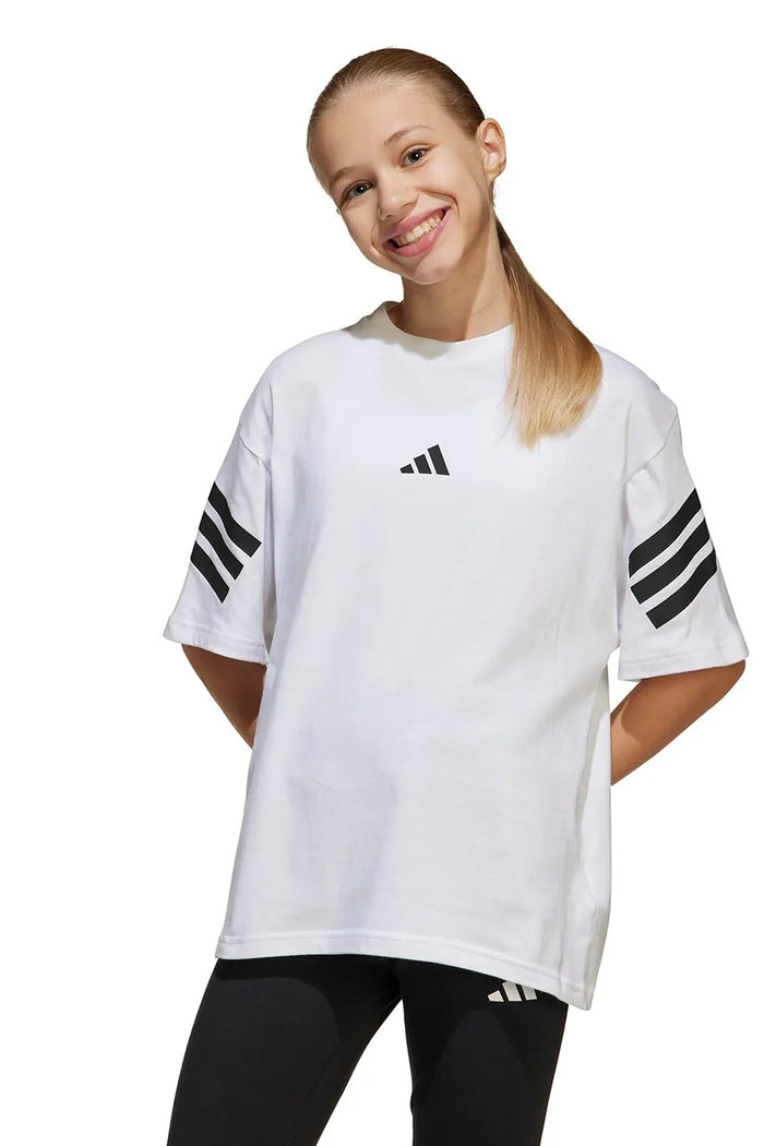 T-Shirt White Black