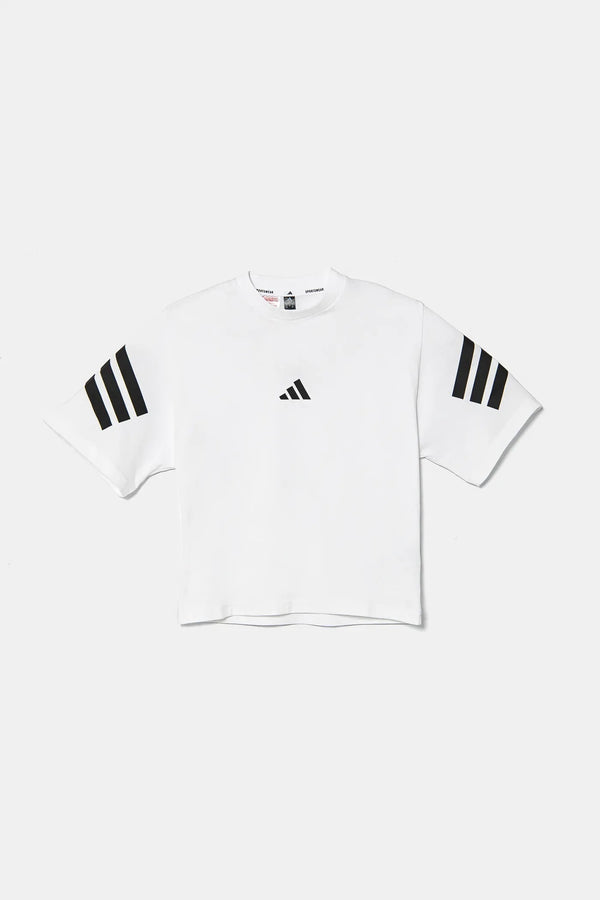 T-Shirt White Black