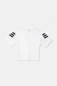 T-Shirt White Black