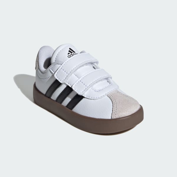 Sneakers Vl Court Kids Suedewhite Black Grey Brwn
