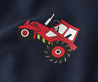 Felpa Stampa Navy Blazer Tractor