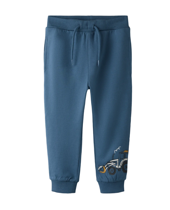 Pantaloni In Felpa Blu Construction Sites