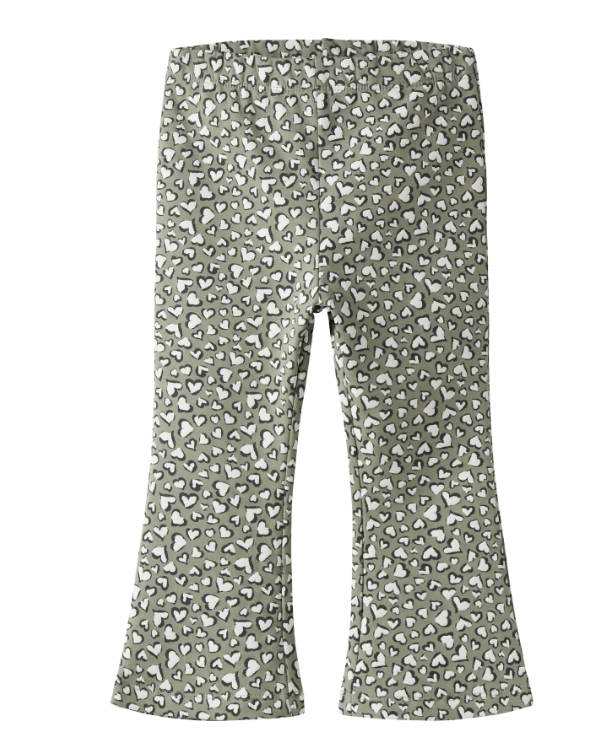 Pantaloni Verde Sweet Hearts A Zampetta
